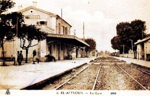 El-Affroun - Gare - 1950